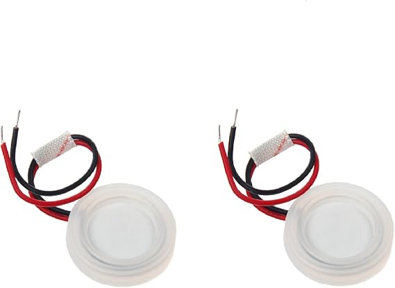 2 Pcs 20mm Ultrasonic Mist Maker Fogger Atomizing Transducer Ceramic Humidifier Accessory