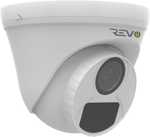 REVO Hybrid 4 in 1 1080p Indoor/Outdoor IR Turret Camera with 60ft pre-Made BNC Cable