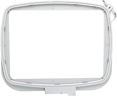Sew Tech Embroidery Hoop for Husqvarna Viking Designer Diamond Deluxe Royale Ruby Topaz Epic Pfaff Creative Sensation Vision Sewing Embroidery Machine Elite Crown Hoop, 10x8inch- PA116