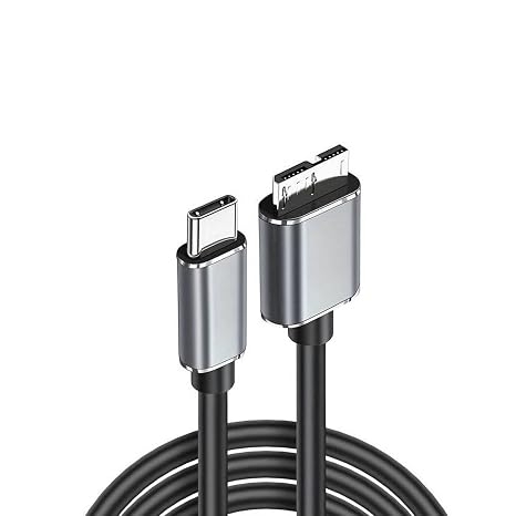 Type-C to Micro B 3.0 Şarj ve Data Veri Kablosu 5 Gbps 5V3A 50 cm - FC884