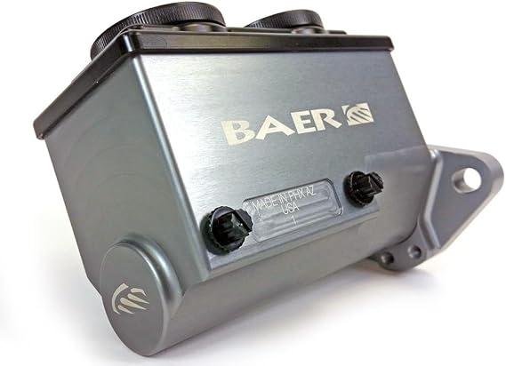 Baer Brakes Master Cylinder, Left Port, 1.000' (1'), Gray