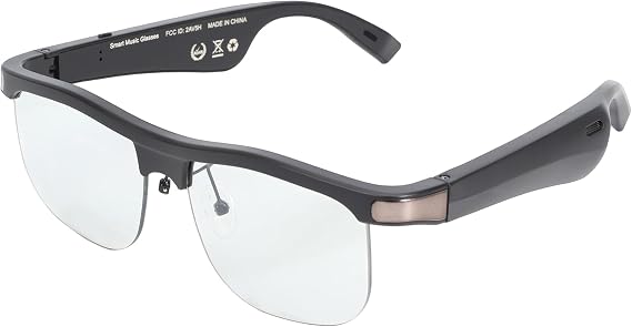 Bluetooth Smart Glasses, Polarized, Bone Conduction, UV400, Speakers