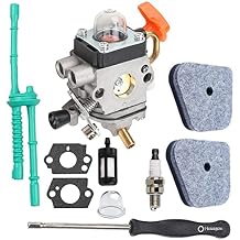 DFuerdivn FS90R Carburetor Compatible with Stihl FS87 FS90 FS90R FS100 FS-110 FS130 FC90 SP90 SP90T HL90 Trimmer Weed Eater Carb with FS90R FS110R Air Filter Tune Up Kit