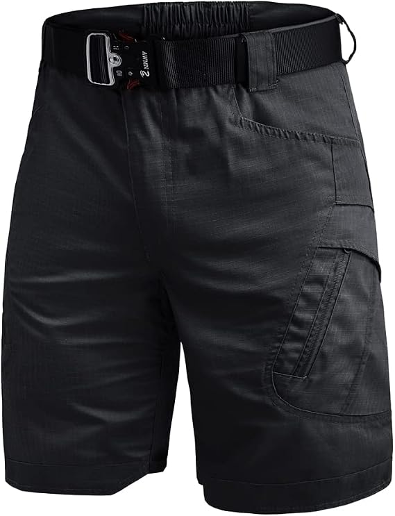 Tactical Work Shorts for Men Outdoor Casual Military Combat Hiking No Belt