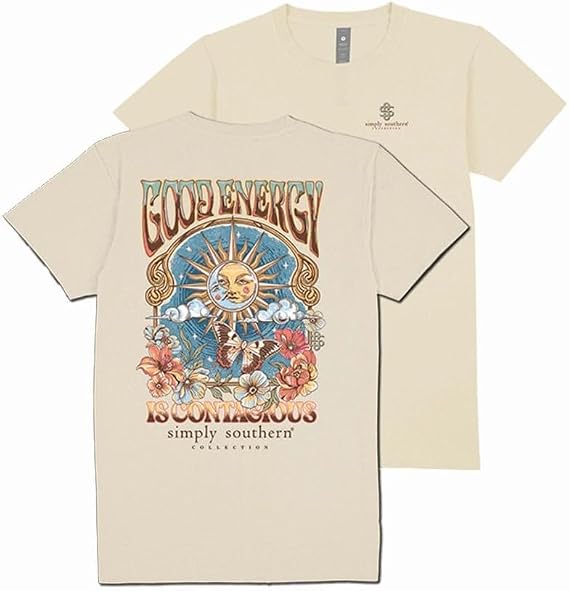 Simply Southern Good Energy is Contagious Youth T-Shirt