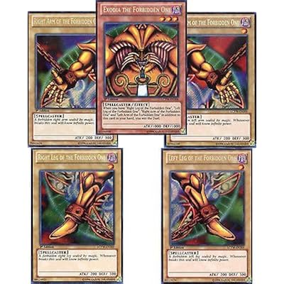Yugioh 100 Card Lot with EXODIA & Rares Guranteed!!!!