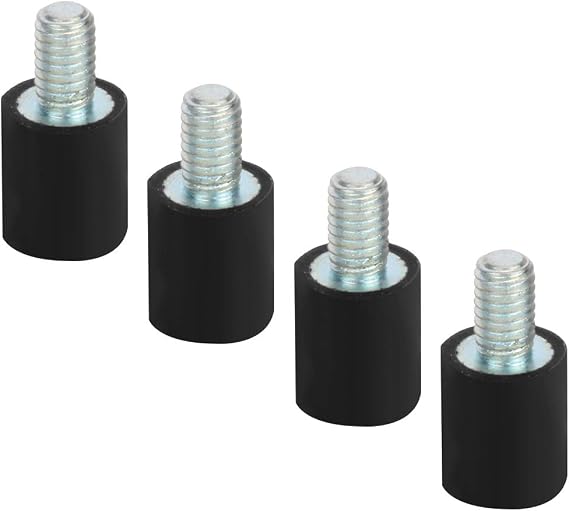 QWinOut M3 Anti-Vibration Fixed Screws for F3/F4/F7 Flight Controller Mounting VD Rubber Pillar for CC3D FC FPV Racing Drone 4PCS/Set