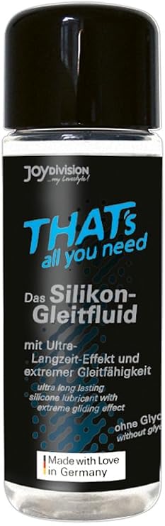 JOYDIVISION That's All You Need 100 ml Silicone Lubricant, Clear