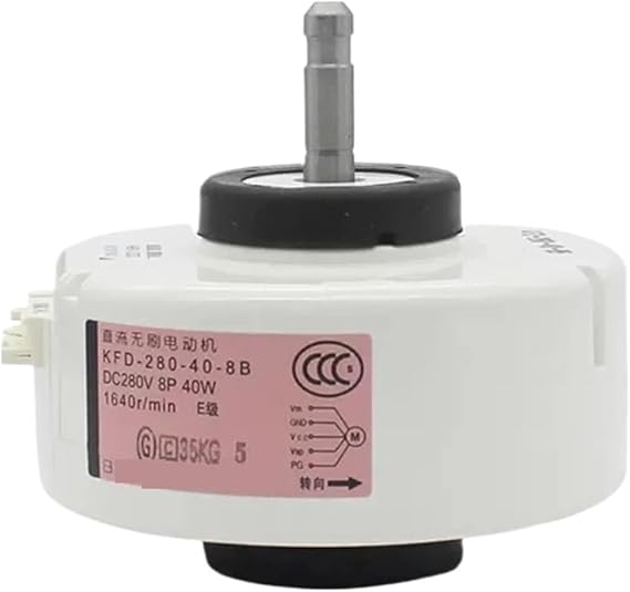 DC Fan Motor KFD-280-40-8B, Compatible for Daikin, Air Conditioner Indoor Unit DC280V 40W 1640r/min, Air Conditioning Maintenance Parts Replacement