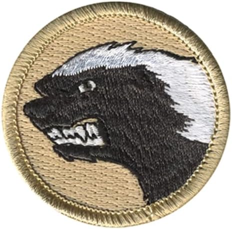 Angry Honey Badger Scout Patrol Patch (Sew-on) - ClassB