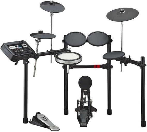 Yamaha DTX6K-X Electronic Drum Set with DTX-PRO Module, 70 Premium Customizable Kits, Kit Modifier Controls, USB Audio/MIDI, Silent Silicone Heads, DTX Touch Sound Editor Smart App | 70 Premium Customizable Kits, Kit Modifier Controls, USB Audio/MIDI, Silent Silicone Heads, DTX Touch Sound Editor Smart App