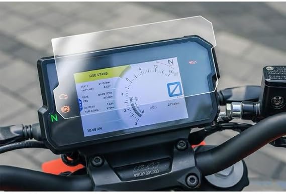 Fits for KTM 390 125 Duke 17-22 790 Adventure R Rally 790 ADV R 2019-2022 390 Adventure 2022 Motorcycle Cluster Scratch Screen Protection Film Screen Protector (Two Piece)