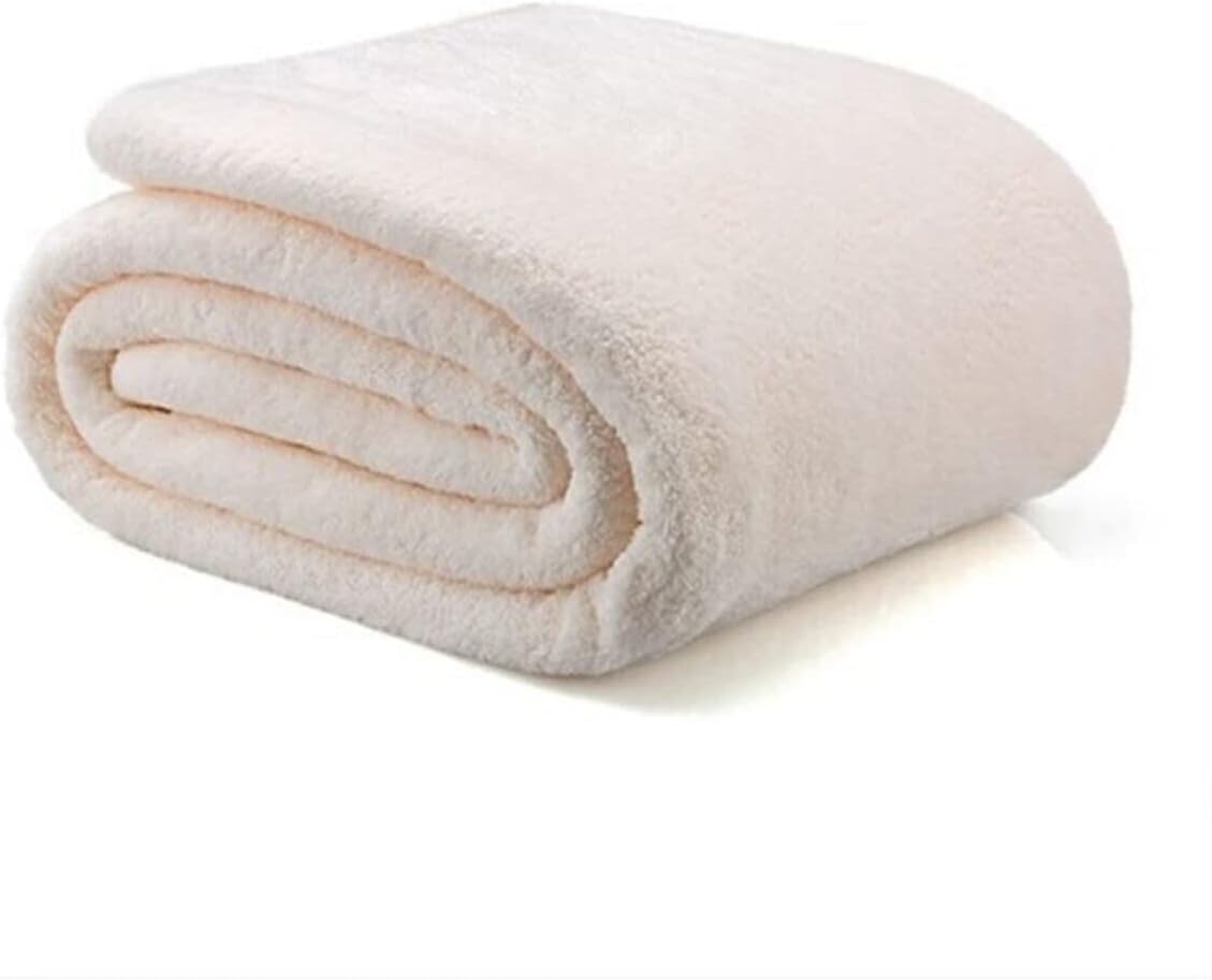 Mulberry Wellsoft Blanket Television Blanket Plush Fleece Blanket Single 170  230 Cream