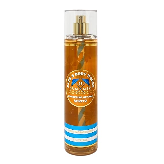 Bath & Body Works Fine Fragrance Body Spray Mist 8 fl oz / 236 mL (Sparkling Orange Spritz)