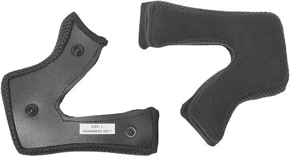 TSG - Pass Pro Cheek Pad Set - Black