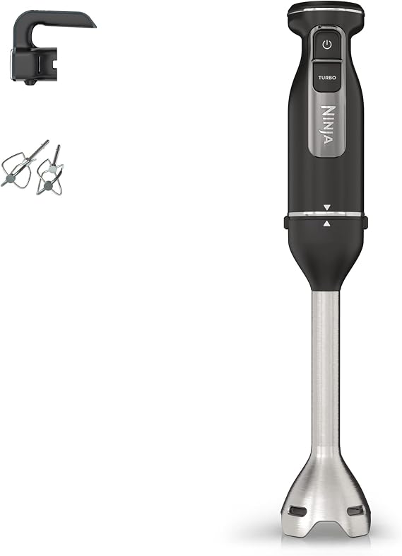 Ninja Foodi 2-in-1 Hand Blender & Hand Mixer, Food Processor