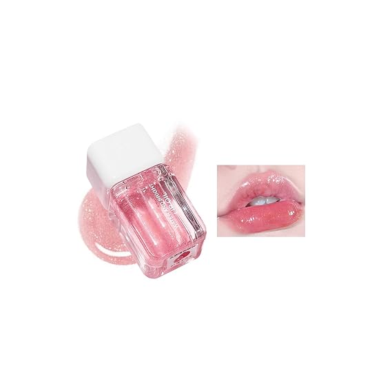 Lip Plumper Natural Lip Gloss Enhancer Moisturizing Lips Fuller for Women Girls Winter Essential