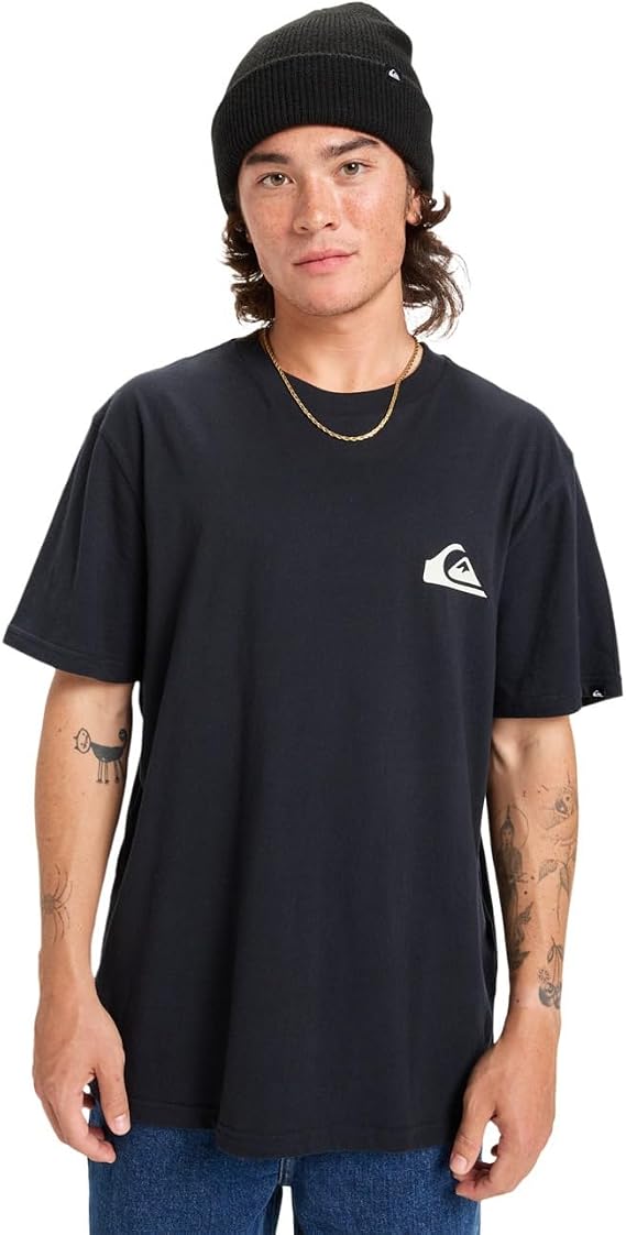 Quiksilver Men's Ev Mini Logo Ss T-Shirt (Pack of 1)