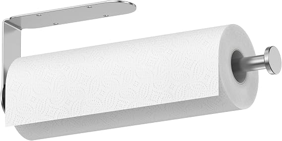 Mbillion Brushed Silver Ratchet Mechanism Paper Towel Holder