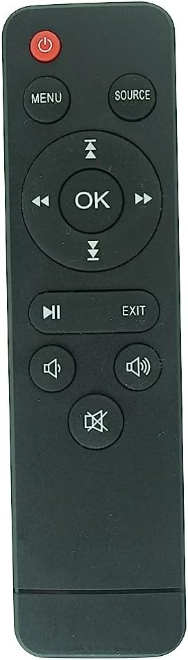 HCDZ Replacement Remote Control for BlitzWolf 1080P LCD HD Projector