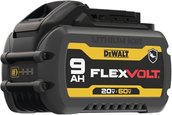 DEWALT DCB609G 20V/60V MAX* FLEXVOLT Oil-Resistant 9.0Ah** Battery