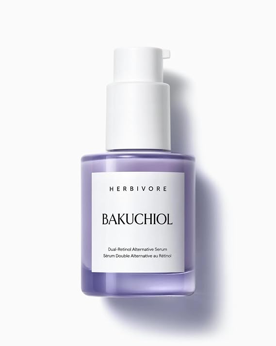 HERBIVORE Bakuchiol Dual-Retinol Alternative Anti-Aging Serum, 1.01 oz