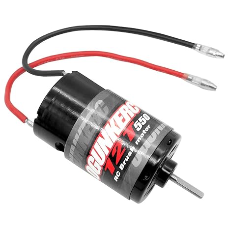 OGRC Motor 550 12T Brushed Motor 1/10 Short Course Truck Motor for Slash | 3-Slot 22500 Max RPM RC Car Motor for Traxxas Slash 2WD/4X4 Redcat ARRMA AXIAL HSP HPI Wltoys Kyosho HELION