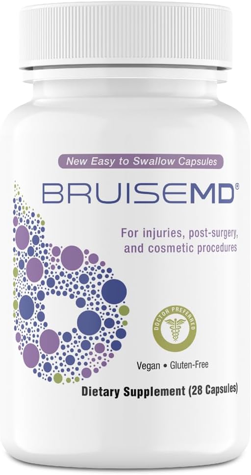 Bromelain 500 mg, Zinc & Vitamin C for Bruises & Swelling, 7-Day