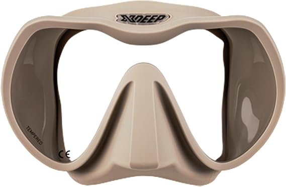 Radical Scuba Diving Mask - Beige