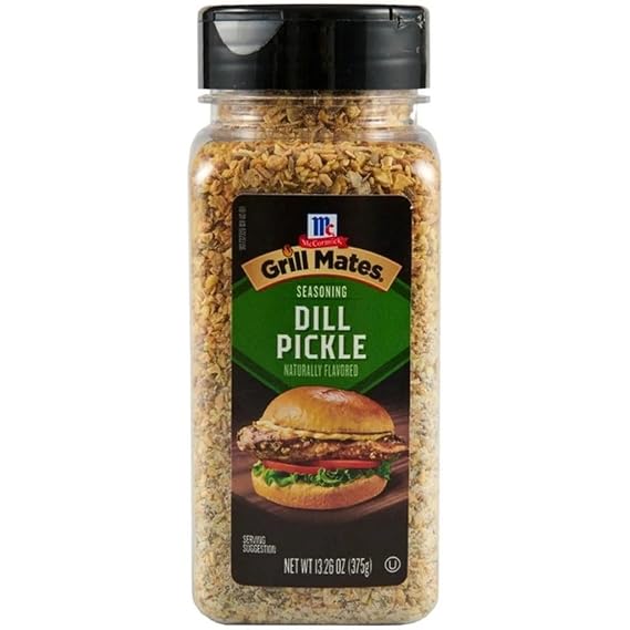 McCormick Grill Mates Dill Pickle Seasoning 13.26 oz (375g) Large Bottle