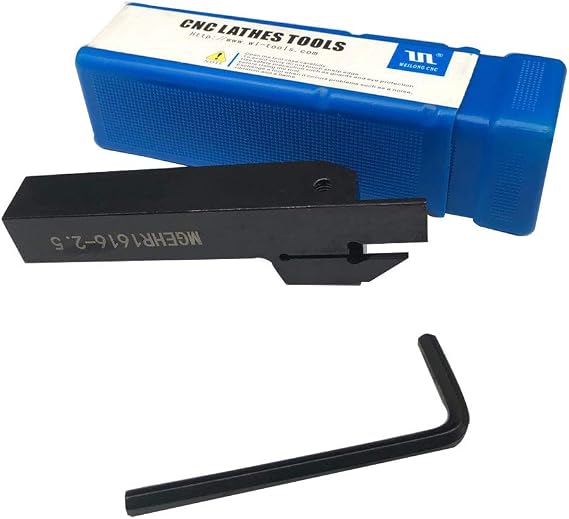 GBJ MGEHR1616-2.5 Grooving Tool Holder Cutter Holder MGMN250 Inserts for Semi-Finishing and Finishing