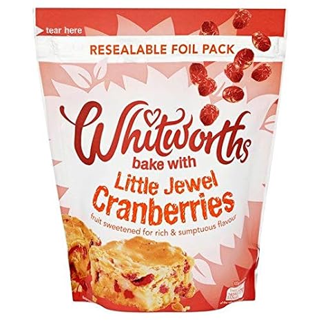 Whitworths Cranberries - 150g (0.33 lbs)