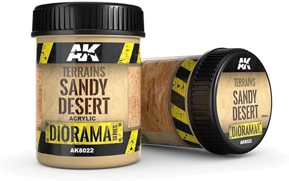 AK Interactive Terrain 250ml Sandy Desert