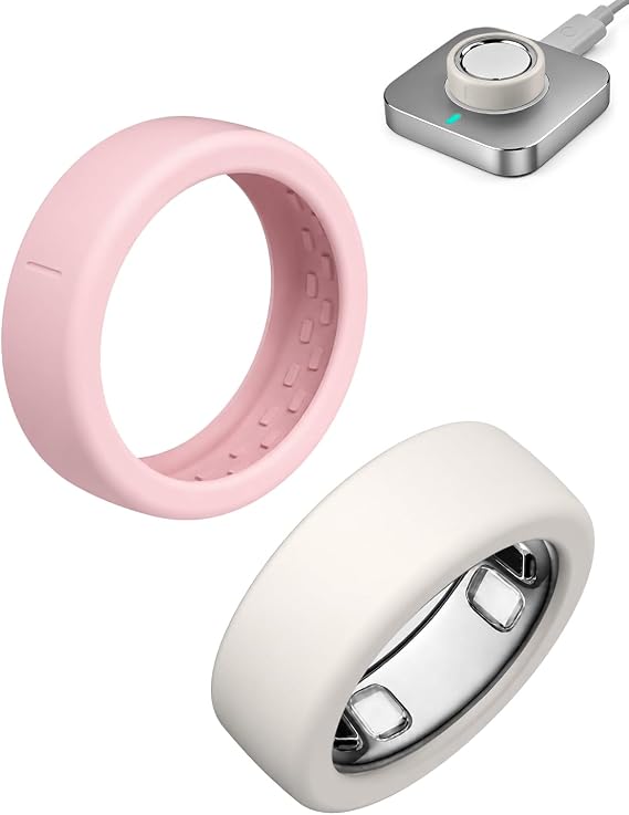 2 Pack Cover for Oura Ring Gen 5, Smart Ring Protector Case