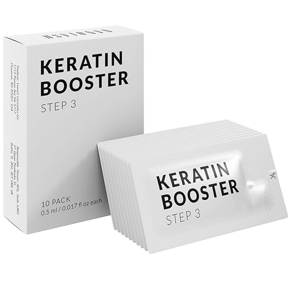 Nanolash Step 3 Keratin Booster 10 sachets - Keratin lash lift and lamination conditioner