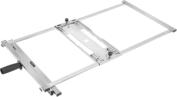 Circular Saw Guide Rail,7" Electric Circular Saw Machine Edge Guide Positioning Cutting Board Tool Saw Guide Rail 0-75cm Cutting Range,for Woodworking Cutting Operations