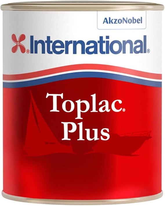 International Toplac Plus Marine Gloss - Mediterranean White (Med White) 750ml