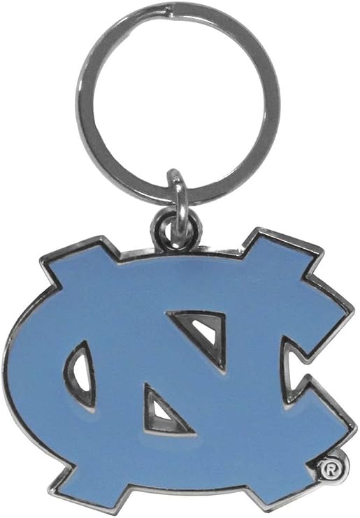 NCAA Chrome and Enameled Key Chain