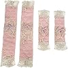 Refrigerator Door Handle Covers 2 Pairs 12.59 Inch Adjustable Kitchen Fridge Handle Protector for Smudge and Stain Resistant Appliance Handles
