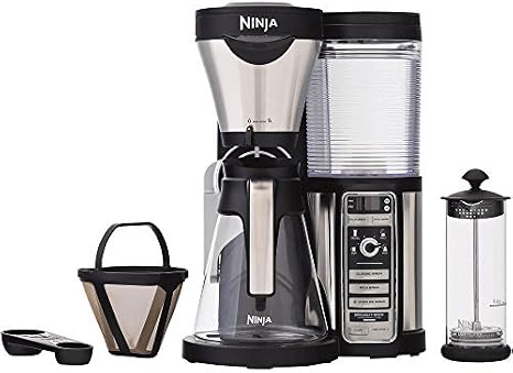 Ninja Coffee Bar 44 oz. Black/White Coffee & Espresso Maker