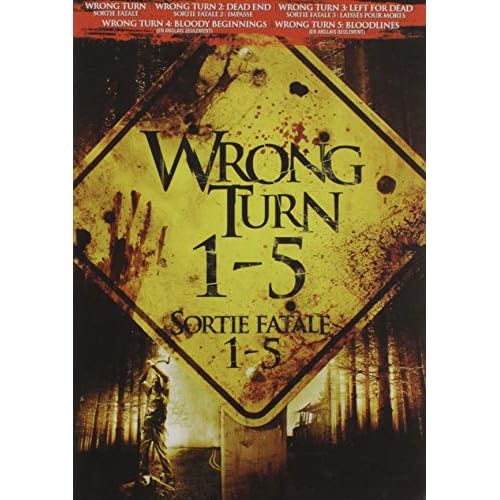 Wrong Turn 1+2+3+4+5 Set-cb