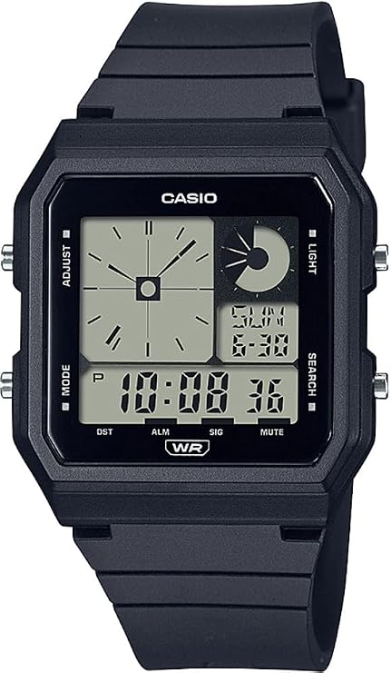 Casio LF-20W-1ADF Kol Saati, Standart, Digital, Siyah, Erkek