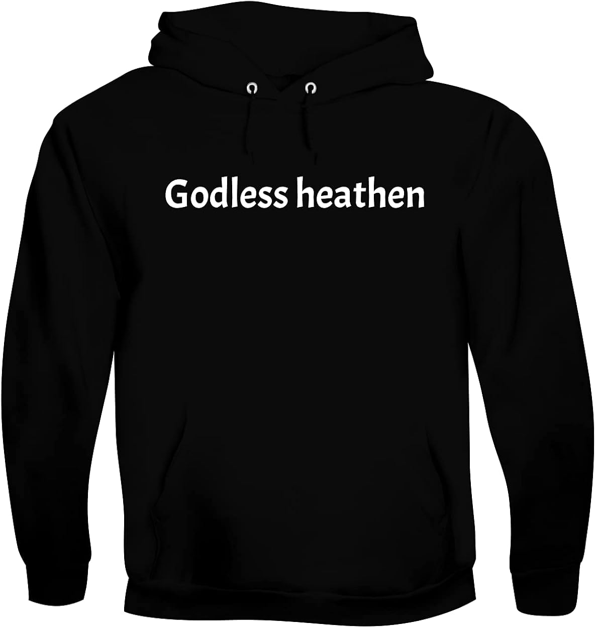 BH Cool Designs Godless Heathen - Men's Soft & Comfortable Pullover Hoodie
