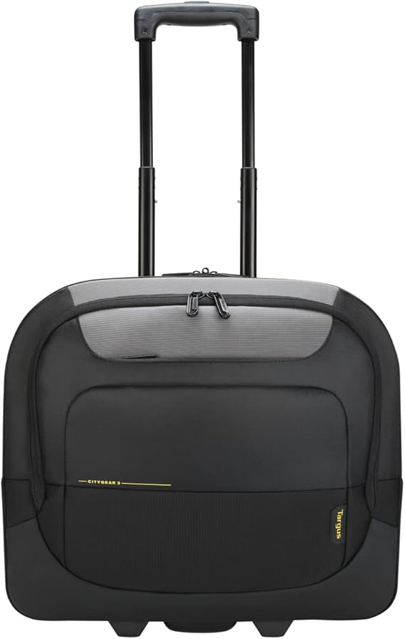 Targus 15" to 17.3" CityGear Overnight Travel Roller Bag Rolling Laptop Bag for Business and Travel