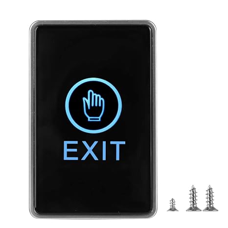 Door Exit Button, 12V Mini Touch Sensor Panel