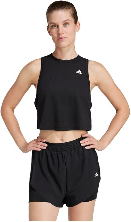 adidas Train Essentials Boxy Workout Atlet, Kadın, Siyah, L Beden