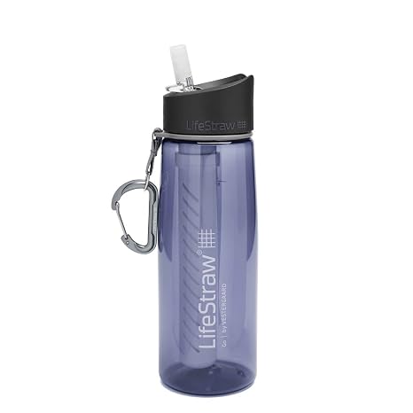 LifeStraw Go Bottle Navy Blue 22 oz