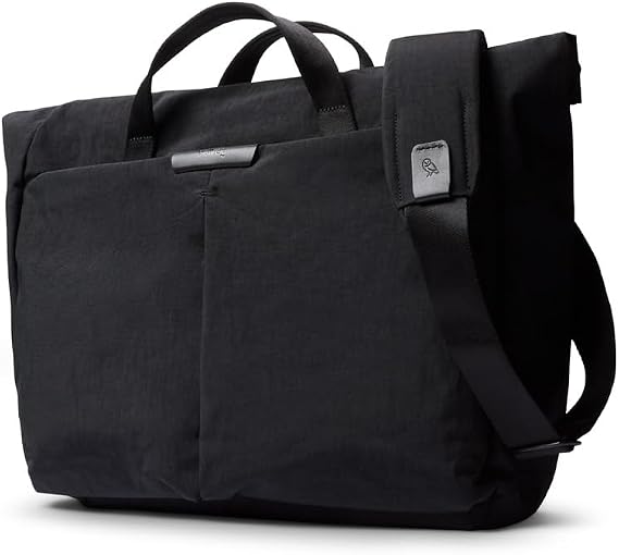Bellroy Tokyo Messenger Bag, 16-inch Laptop Briefcase - Raven
