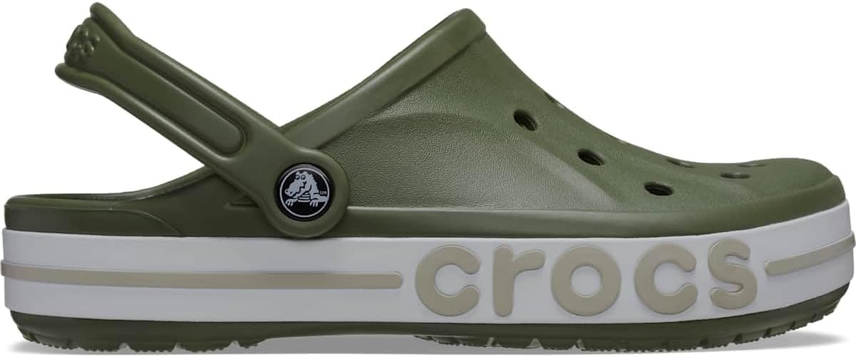 Crocs Unisex Yetişkin Bayaband Clog Winter White/Multi Terlik