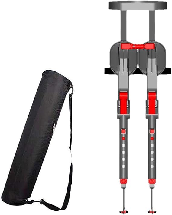 Adjustable Chairless Wearable Invisible Chair, Wearable Exoskeleton Human Wearable Seat, 5 Gear Heights Adjustable Camping Folding Stool Withstands 150kg